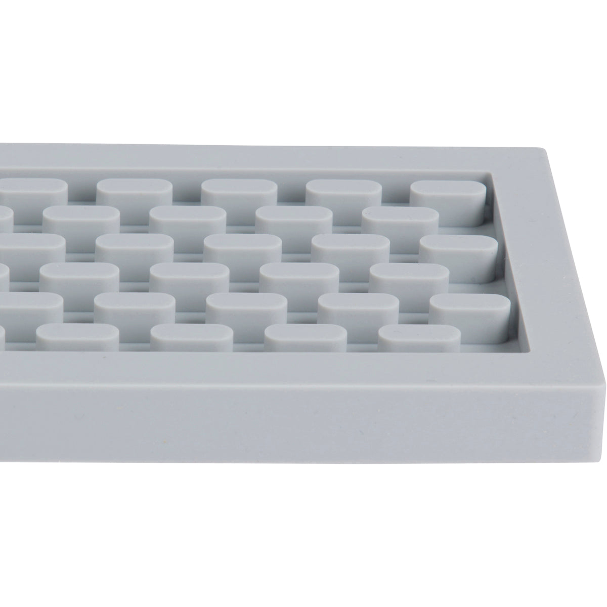 Premium Gray Silicone Bar Mat - Non-Slip, Heat-Resistant & Easy to Clean - Perfect for Bartending, Baking, Crafting & Home Kitchen Use
