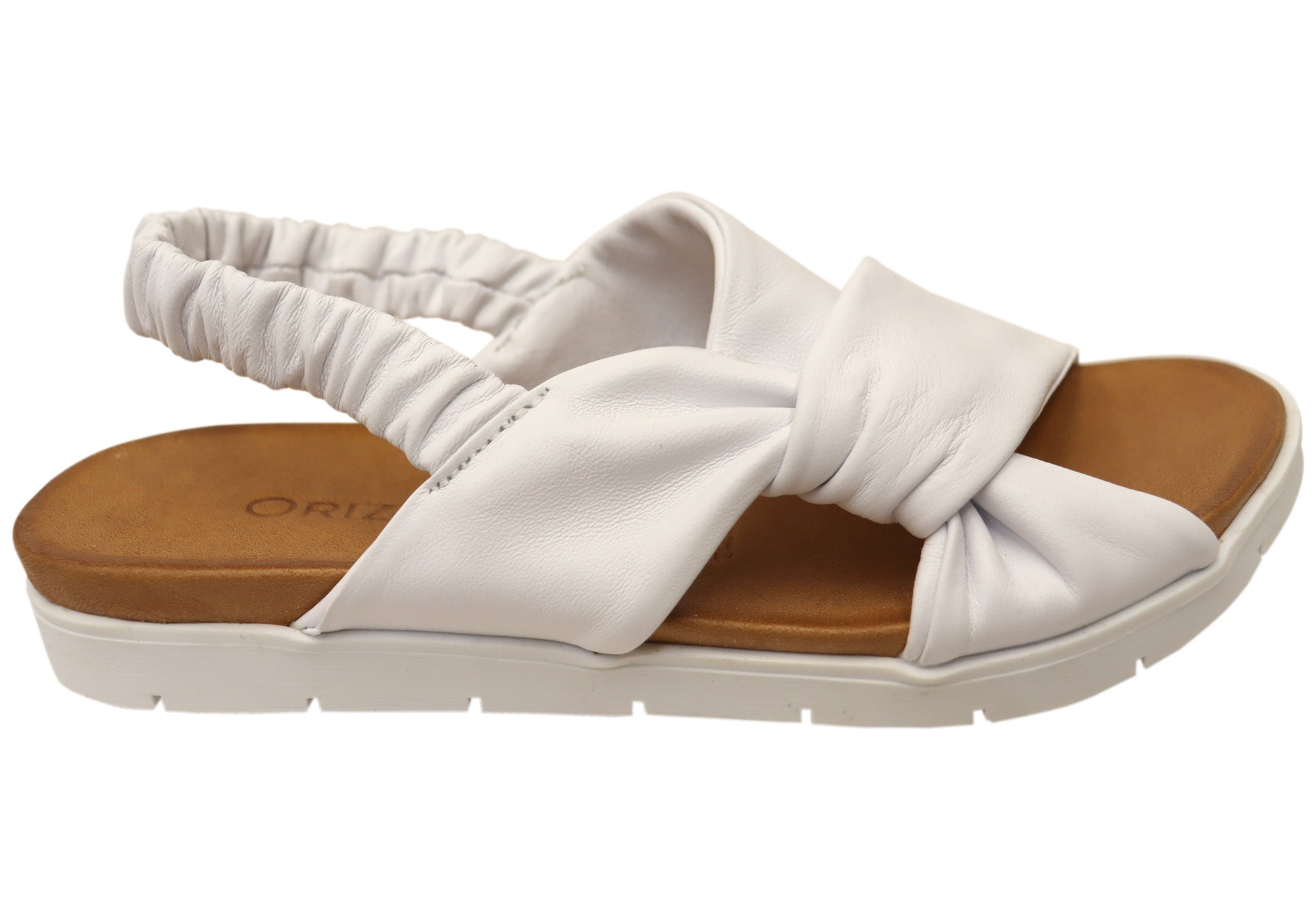 Orizonte Shanty Women's Comfortable European Leather Sandals - Stylish Summer Casual Sandals for Walking, Beach & Vacation