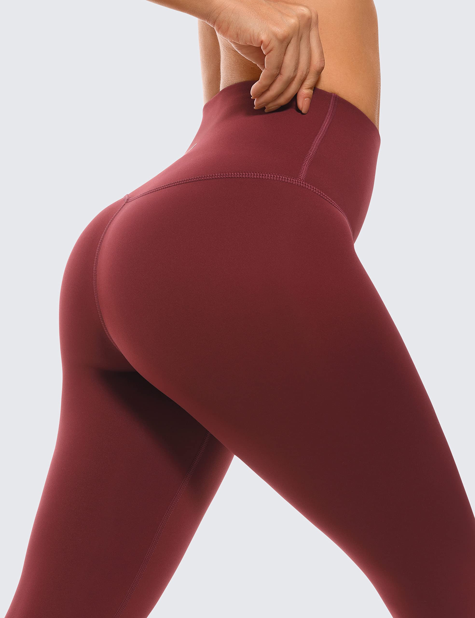 CRZ YOGA Women's High Waisted Leggings - 25'' Buttery Soft Workout Pants with Warm Thick Fabric for Yoga, Lounge & Everyday Wear | Perfect for Gym, Running and Comfortable Daily Activities