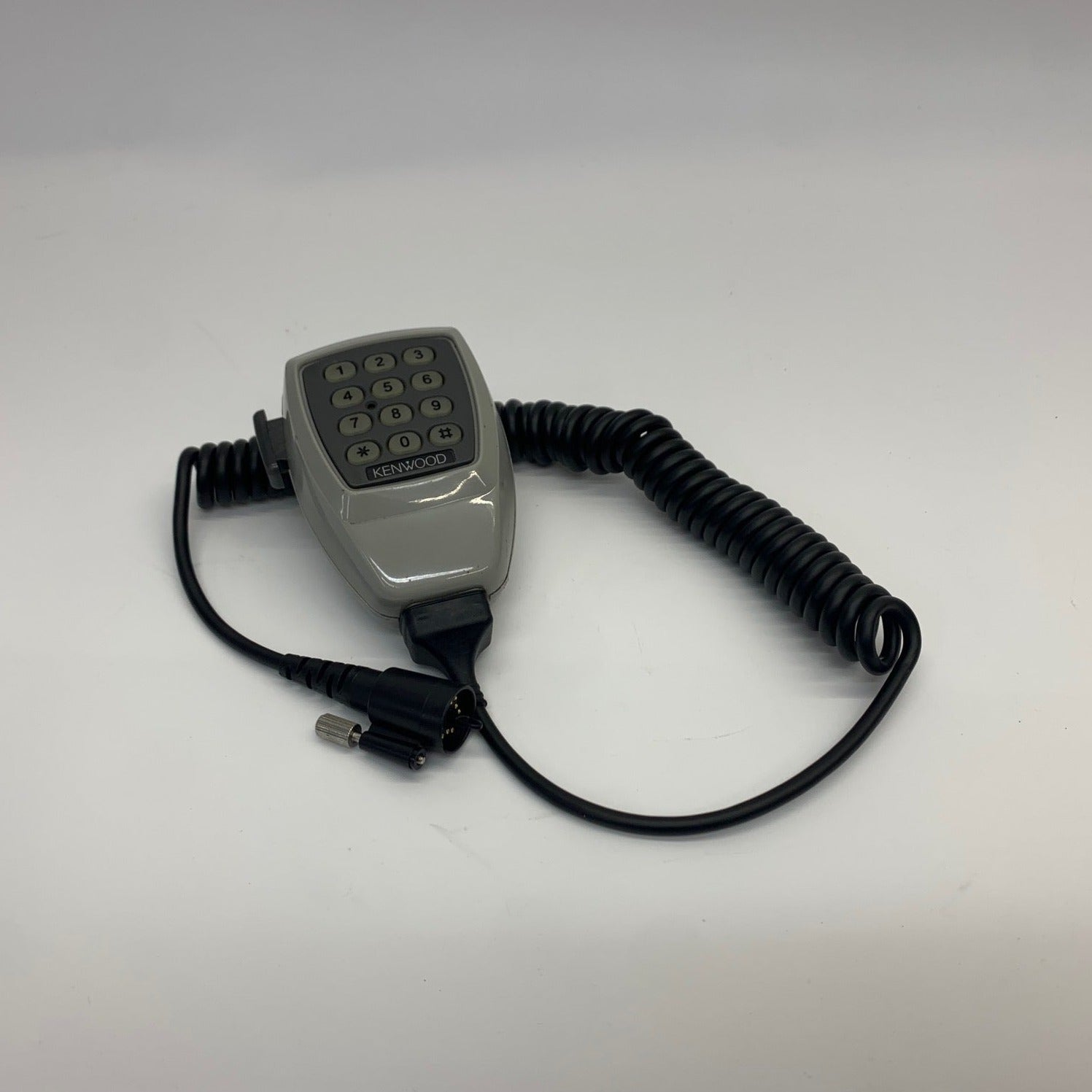 Kenwood KMC28 6-Pin DTMF Mobile Microphone with Keypad - Compatible with Kenwood Radios for Trucking, Construction & Emergency Communications