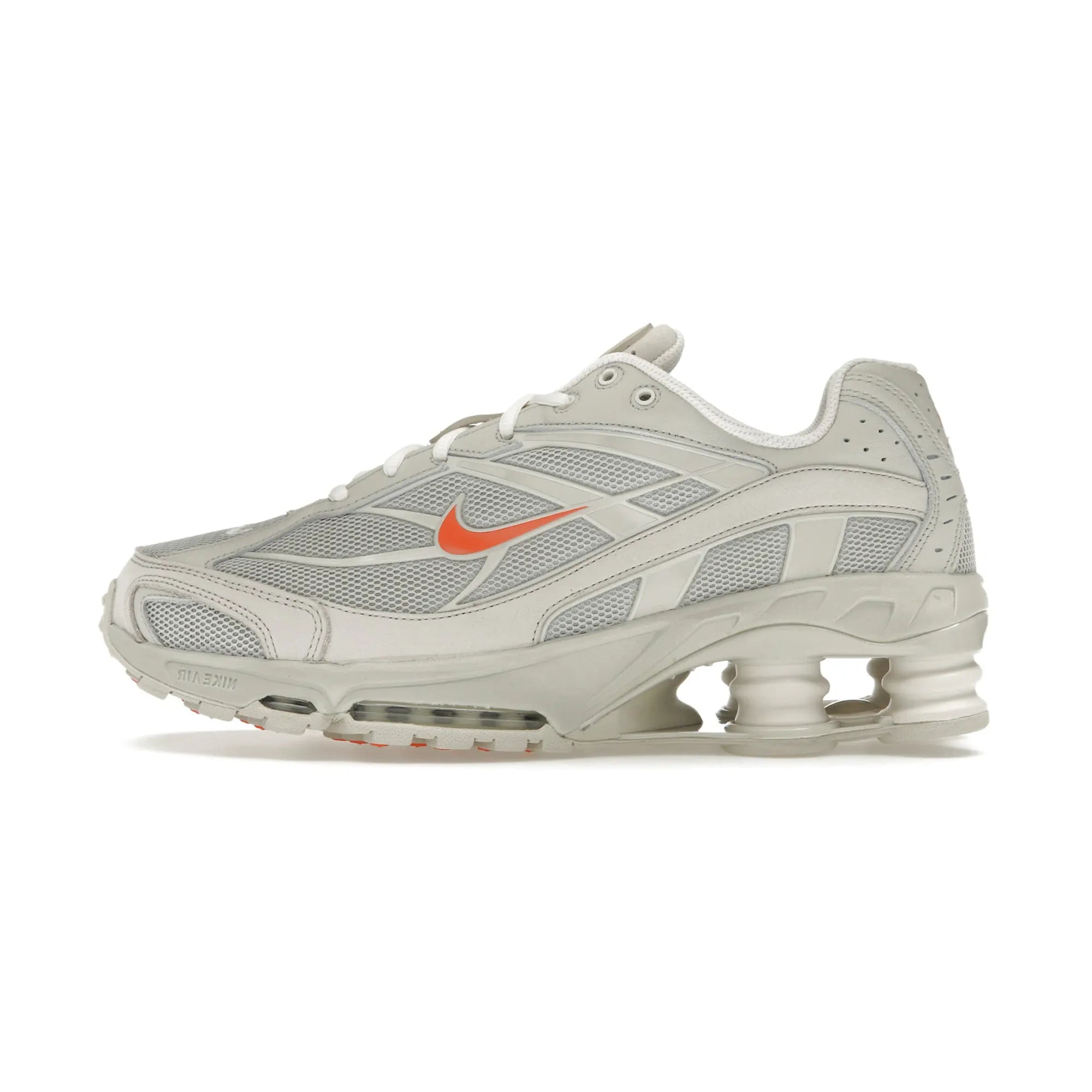Nike Shox Ride 2 Running Shoes for Men - Light Bone/Turf Orange - Cushioned Athletic Sneakers for Jogging, Gym Workouts & Casual Wear