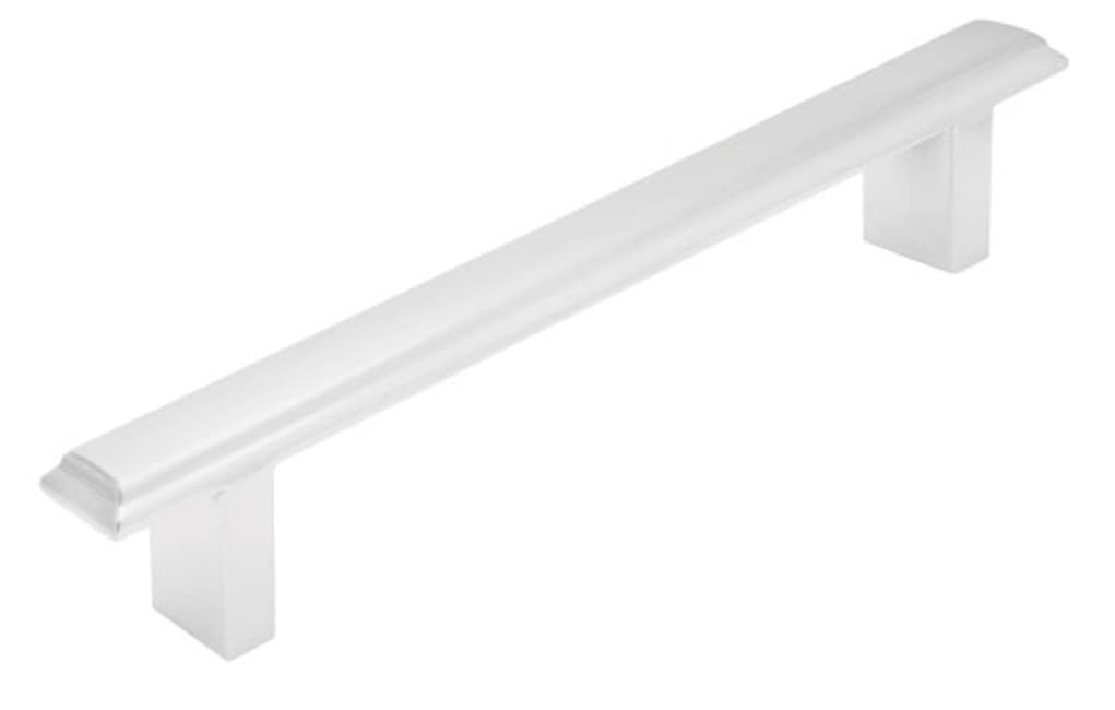 5-1/16 Inch Satin Nickel Cabinet Pulls J680 - Modern Drawer Handles for Kitchen Cabinets, Bathroom Vanities & Furniture Hardware