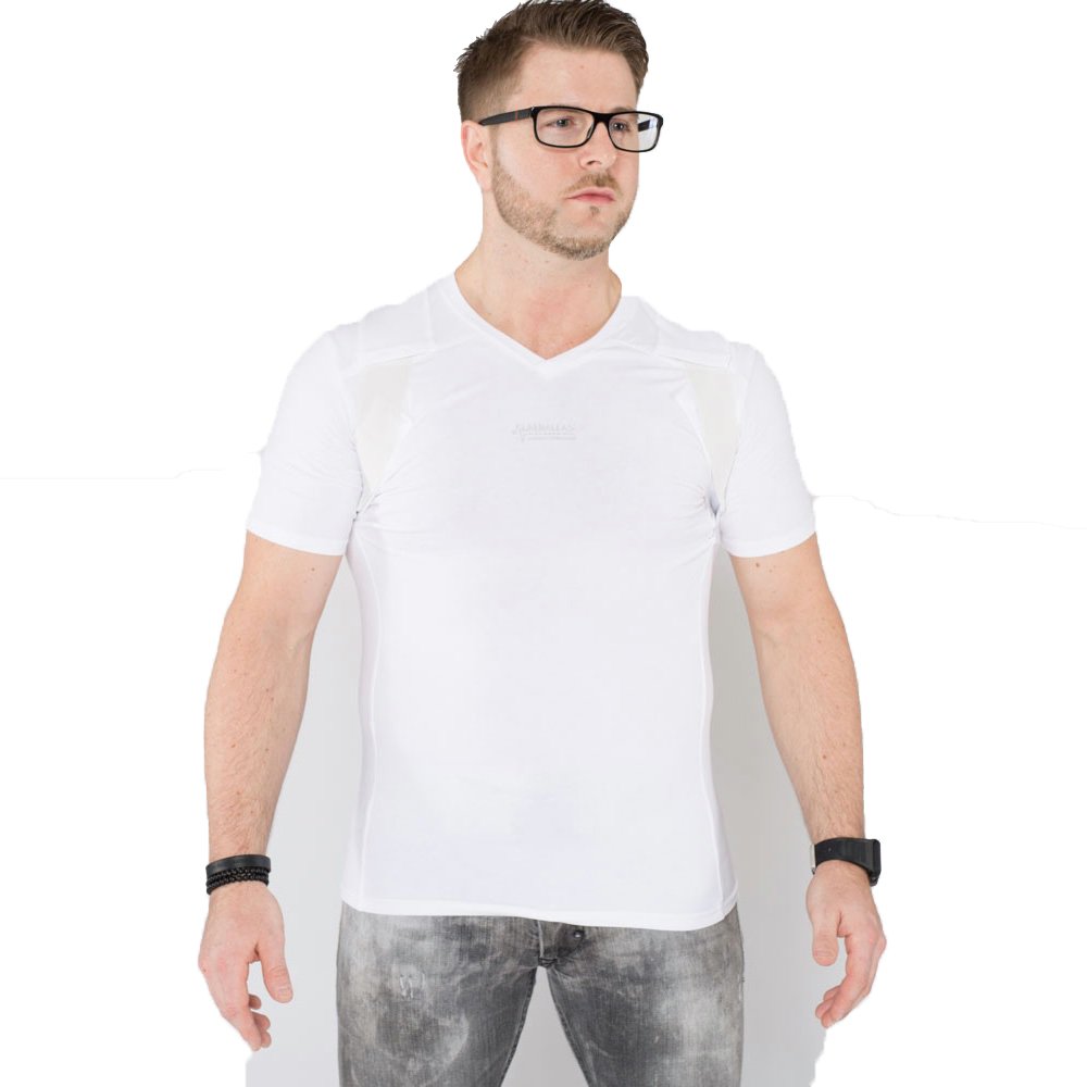 Posture Correction Shirt for Men & Women - 3XL Size - Improve Posture & Reduce Back Pain - Perfect for Office, Driving & Daily Wear