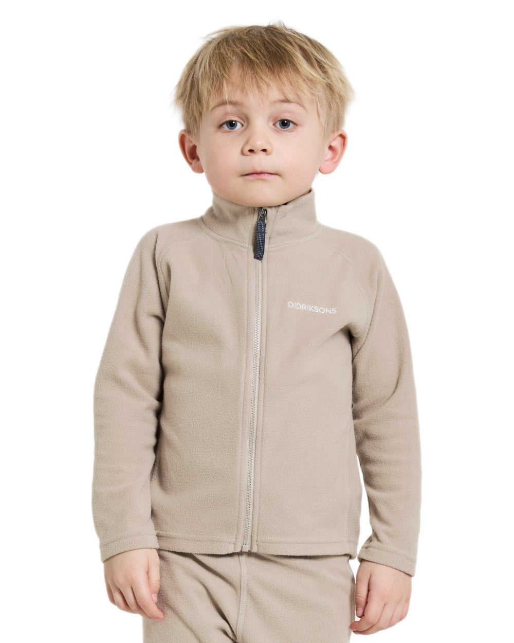 Didriksons Monte Kids Full-Zip Fleece Jacket - Warm & Cozy Winter Outerwear for Boys & Girls - Perfect for Outdoor Play, School & Cold Weather Adventures