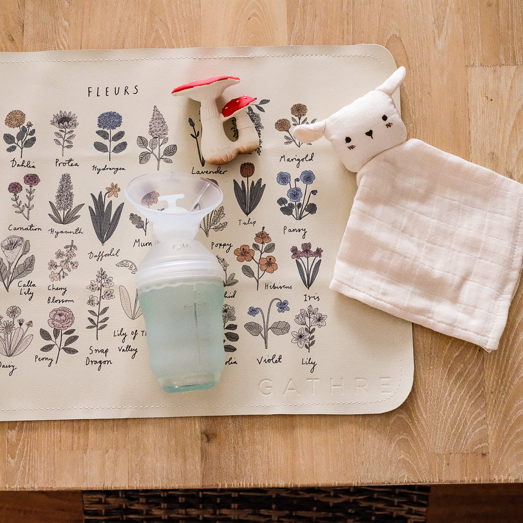 OlaBaby Breast Milk Collection Attachment for Gentle Bottle with Stopper - Hands-Free Pumping for Nursing Moms, Perfect for Travel & On-the-Go Use