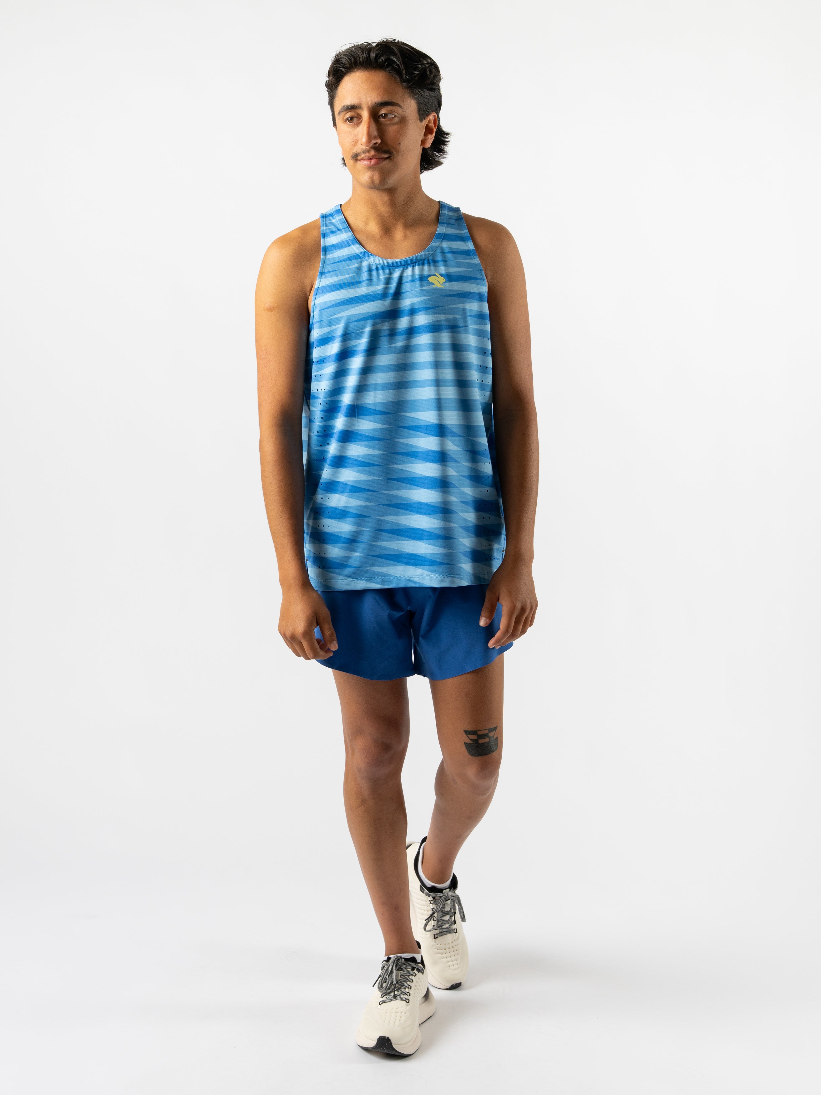 Race Pace Tank Top for Men - Lightweight, Breathable Running Shirt - Perfect for Gym, Workouts & Outdoor Activities