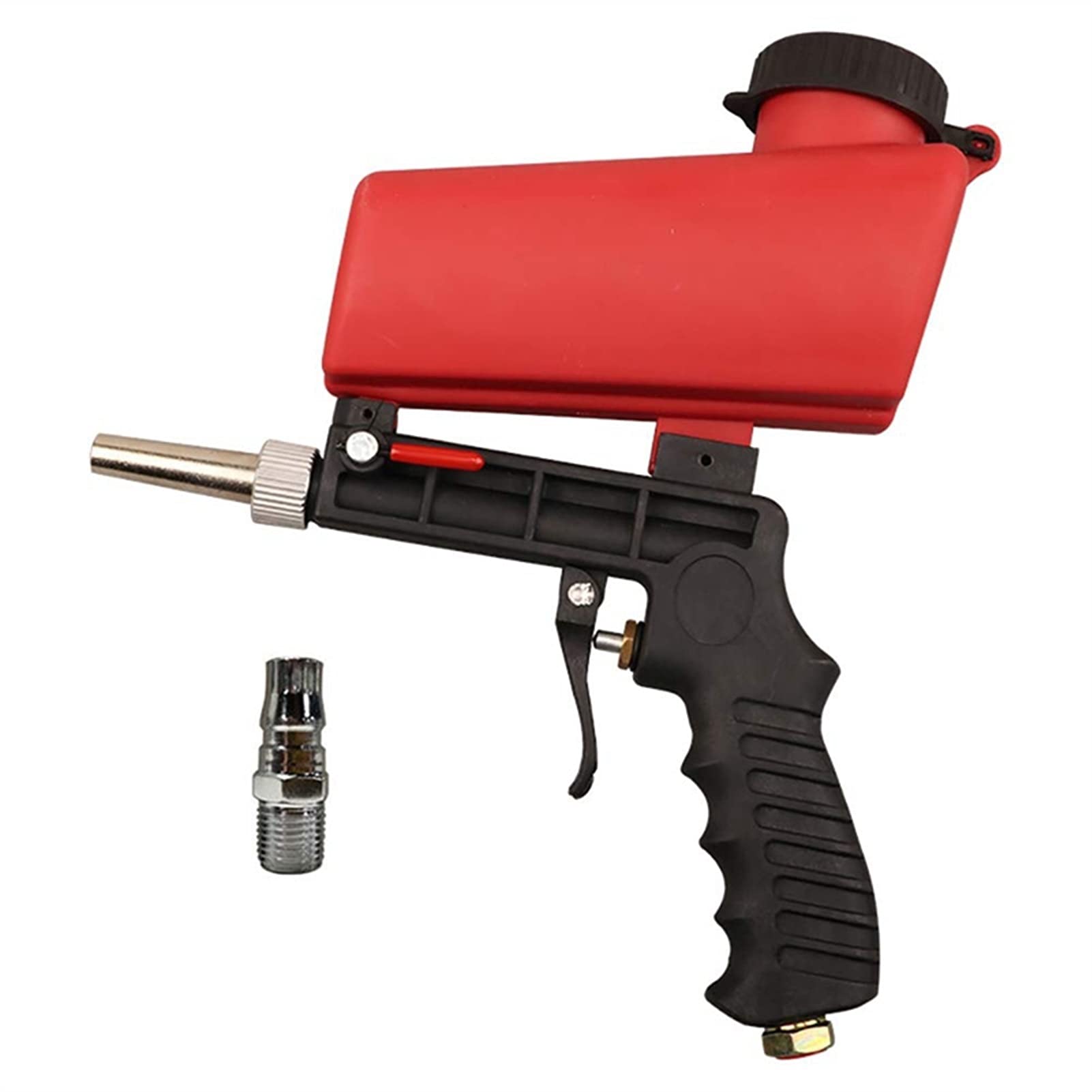 YZDKJ Sandblaster Kit - Portable Soda Sand Blasting Spray Tool for Air Compressor | Perfect for Rust Removal, Surface Cleaning & Auto Restoration