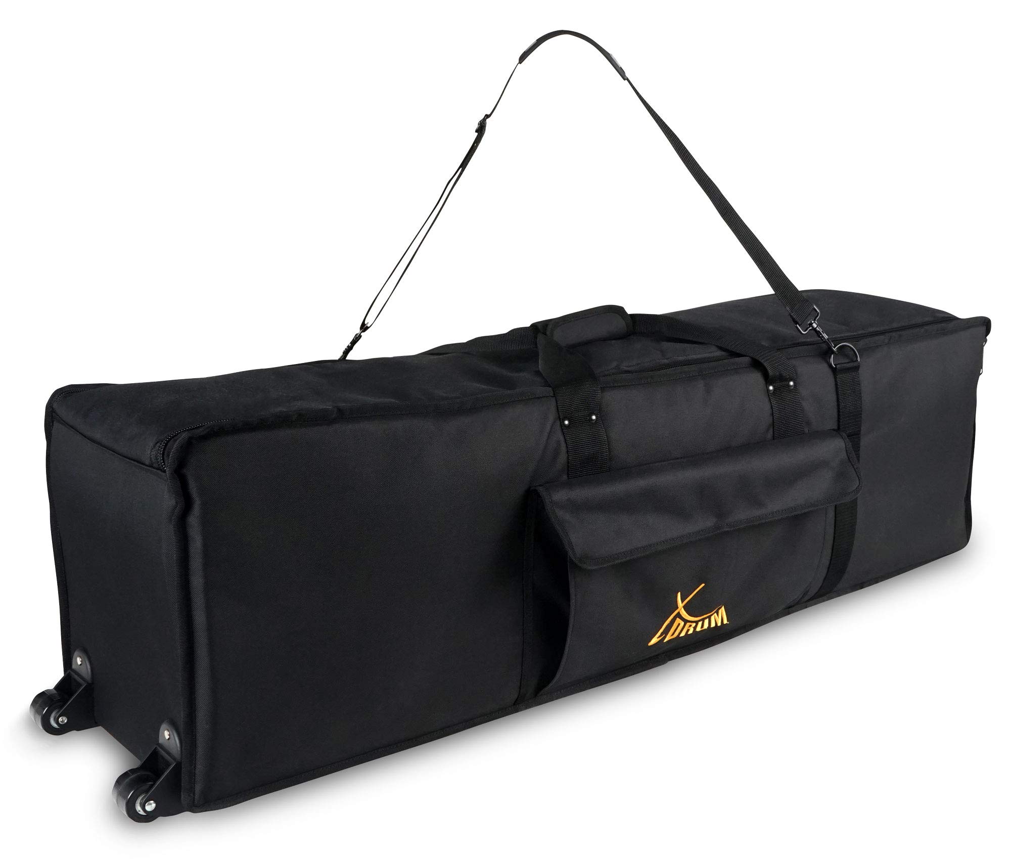 Heavy Duty Hardware Trolley with 4 Smooth Rolling Casters - Perfect for Workshop, Garage, and Industrial Material Handling