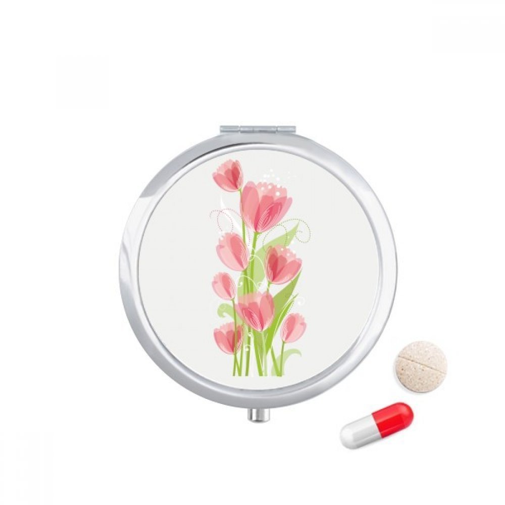 Tulip Pill Case - Portable Medicine Storage Box for Travel & Daily Use