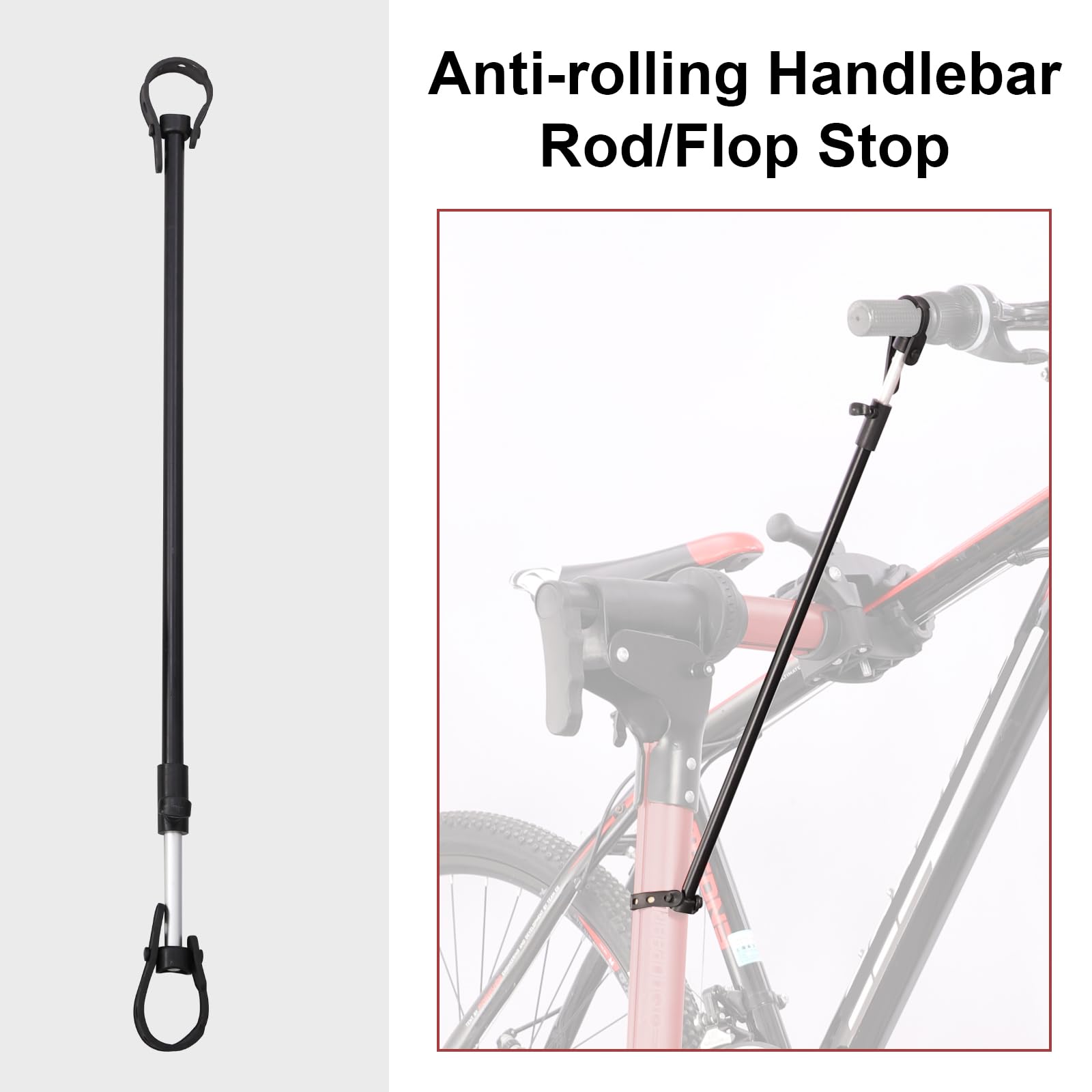 Heavy Duty E-Bike Repair Stand - Portable Aluminum Bicycle Maintenance Workstand for Mountain, Road & Folding Bikes (Max 110 lbs) - Perfect for Home Garage, Bike Shops & Outdoor Repairs (Red)