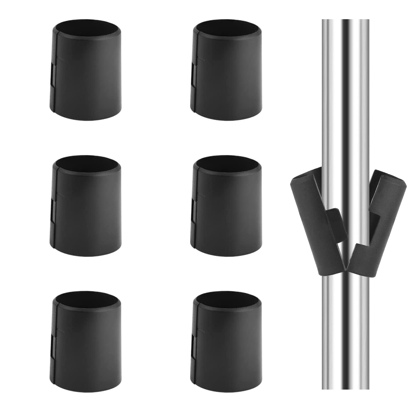 12 Pack Wire Shelving Shelf Lock Clips for 1-1/2