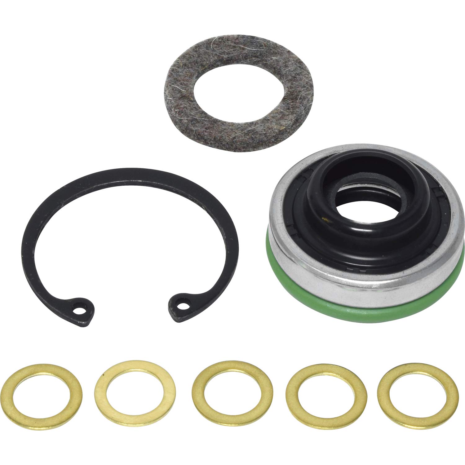 Universal Air Conditioner SS 0835-R134A A/C Compressor Shaft Seal Kit - Replacement for Car AC Repair, Compatible with R134A Refrigerant Systems - Perfect for DIY Mechanics and Professional Auto Shops