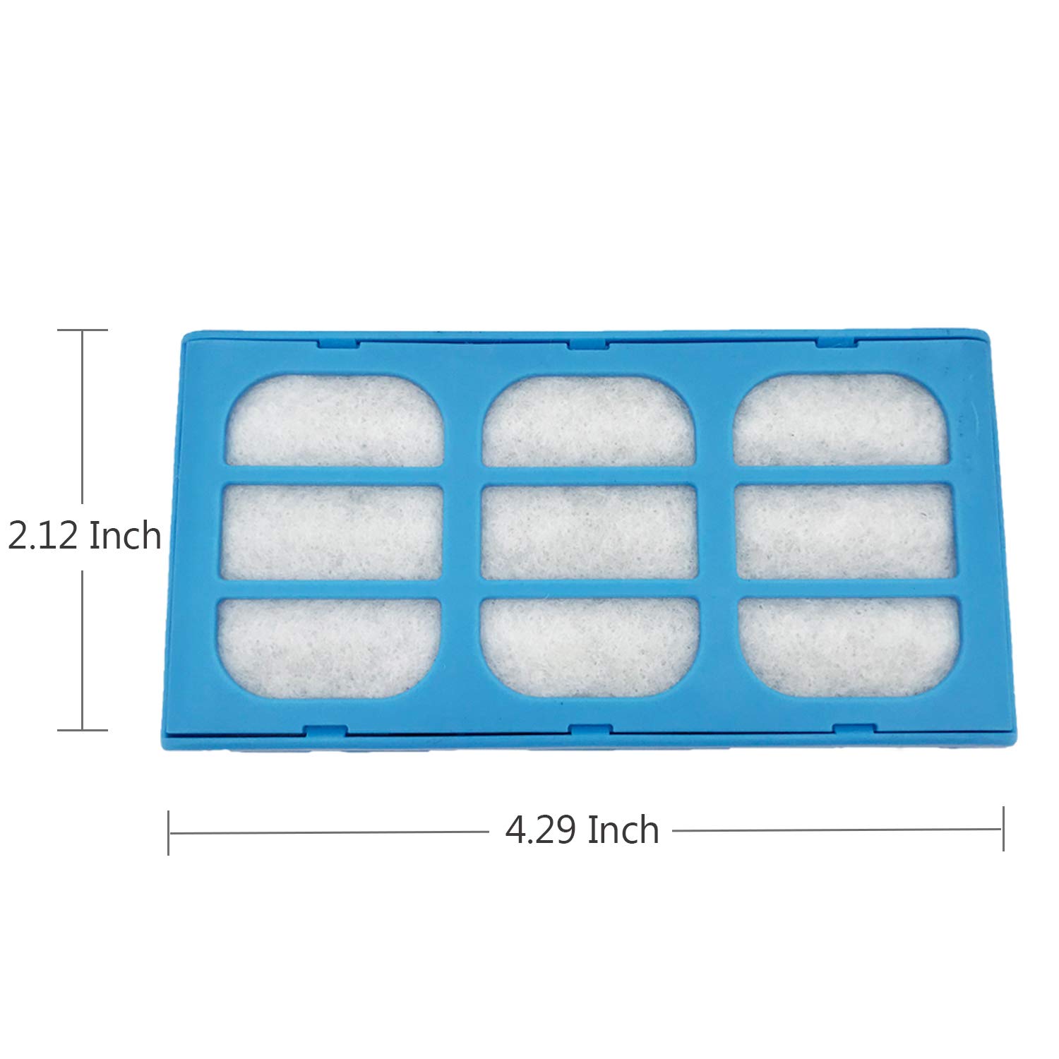 12 Pack Cat Water Fountain Filters - Compatible with Cat & Dog Mate Pet Fountains - Replacement Cartridges for Clean Drinking Water - Perfect for Multi-Pet Households & Automatic Water Dispensers