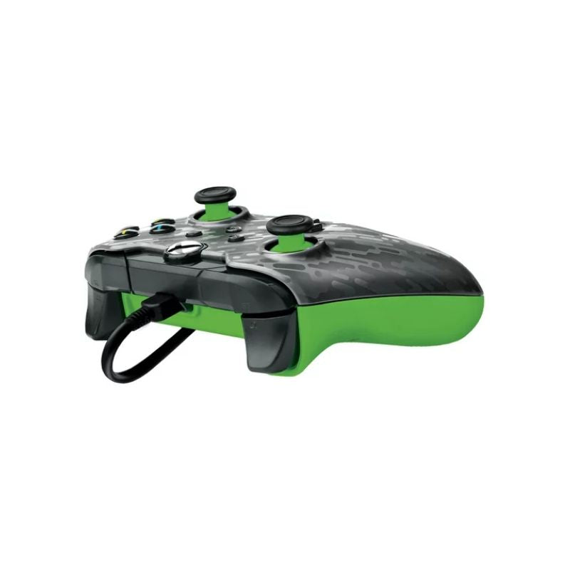 PowerA Enhanced Wired Controller for Xbox Series X|S with 3.5mm Audio Jack - Neon Carbon Design - Perfect for Gaming, Streaming & Competitive Play