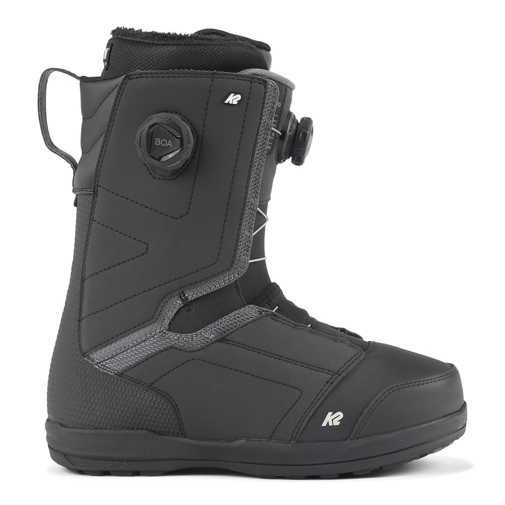 K2 Hanford Men's Snowboard Boots - Waterproof, Comfortable & Durable for All-Mountain Riding | Perfect for Freestyle, Park & Powder Snowboarding