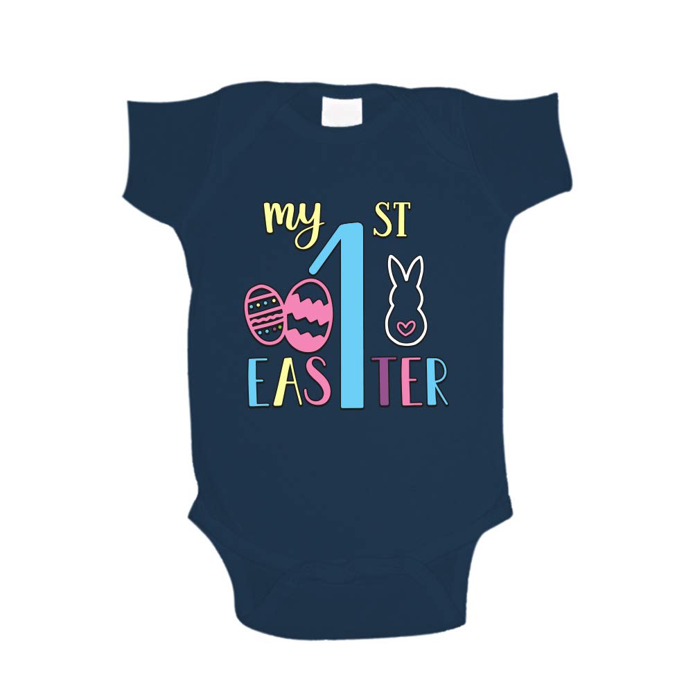 My First Easter Baby Bodysuit - Adorable One-Piece Outfit for Baby's First Easter Celebration | Newborn Photoshoot, Easter Sunday Church, Family Gathering
