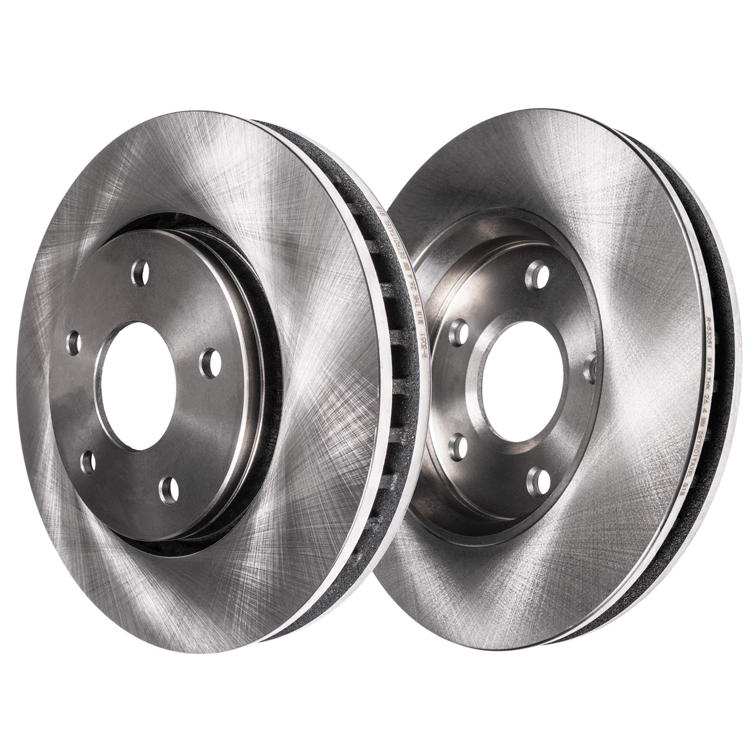Detroit Axle Front Brake Rotors for Toyota Tacoma 2005-2015 - 10.80