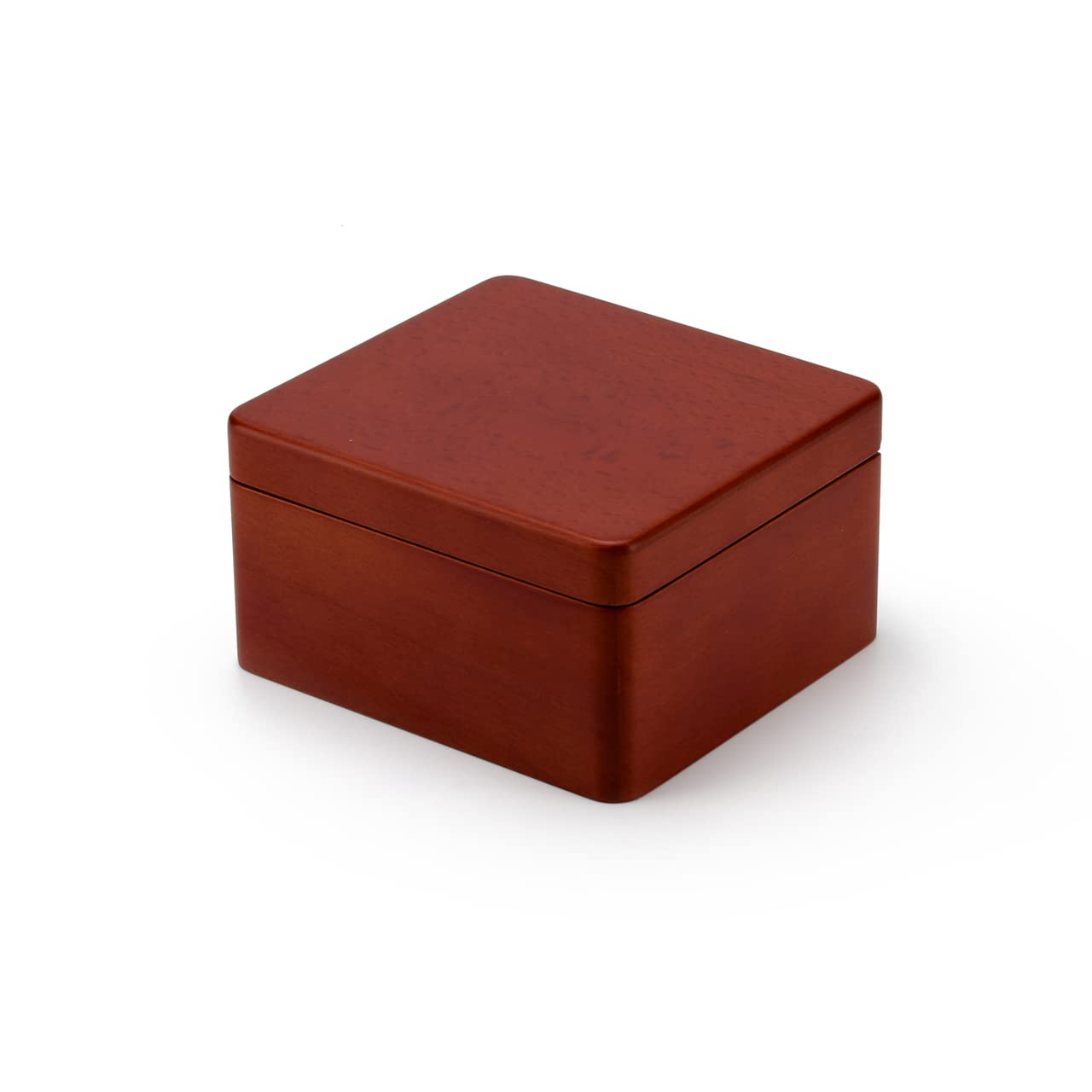 Solid Wood Musical Box - 18 Note Handcrafted Music Box with Jewelry Compartment for Rings & Earrings | Classic Melodies Gift for Weddings, Anniversaries & Home Decor