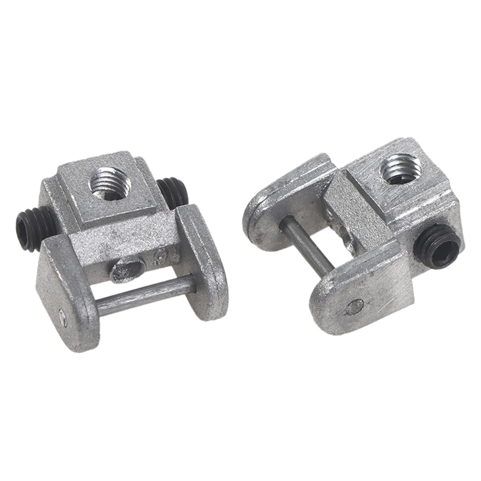2Pcs Scroll Saw Blade Holders Kit - Pinless Adapter for Upper/Lower Blades | Easy DIY Woodworking