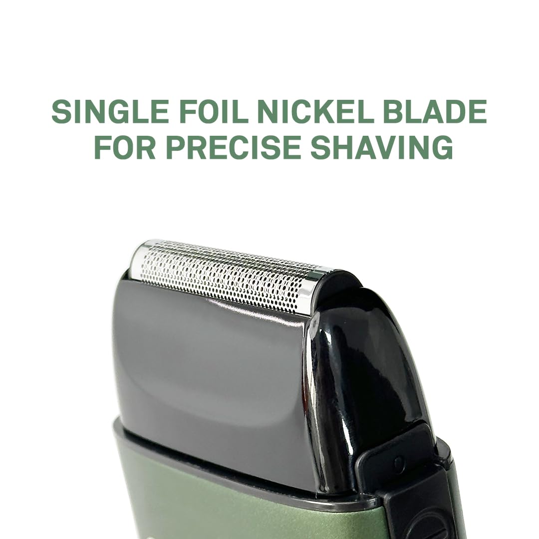 Caliber SOLO Ultra-Thin Blade Replacement Foil & Cutter Set - Nickel Plated Blades with Magnetic Attachment - Perfect for Electric Shavers & Grooming Kits - Ideal for Men's Facial Hair Trimming & Personal Care