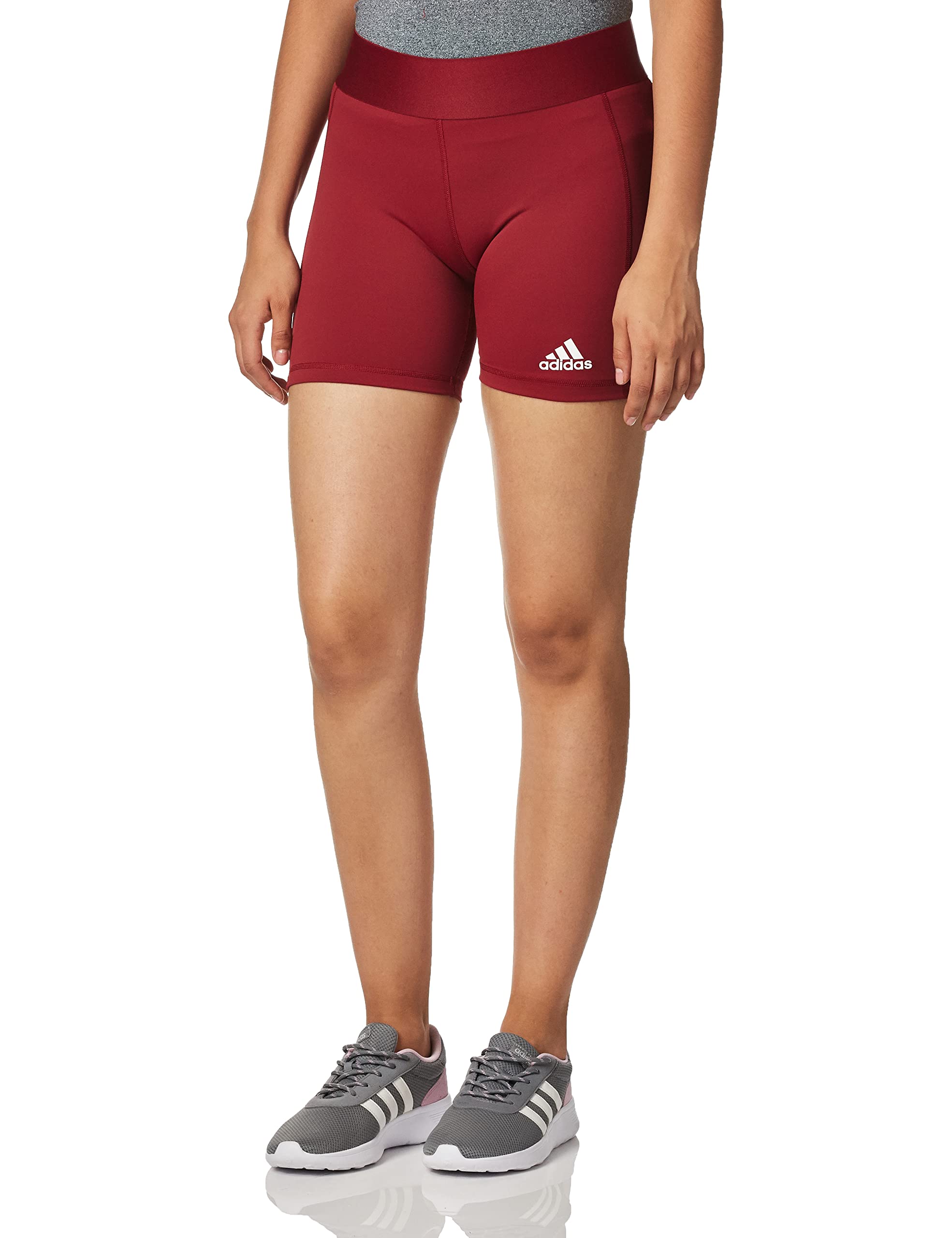 Adidas Women's Techfit Volleyball Shorts - High-Performance Compression Shorts for Volleyball & Training - Perfect for Sports, Gym & Active Wear
