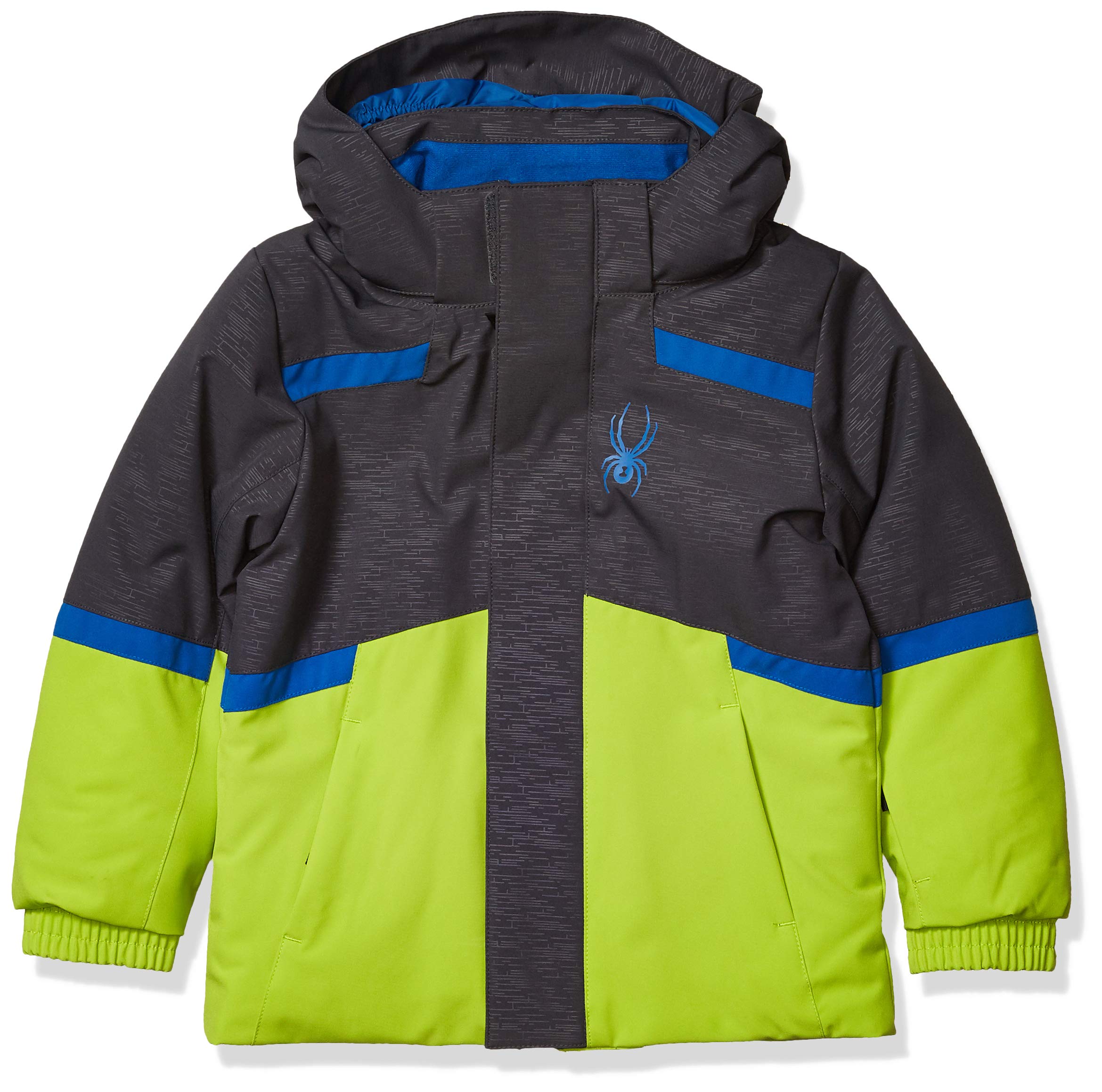 Spyder Boys' Mini Kitz Waterproof Ski Jacket - Warm Winter Snow Jacket for Kids - Perfect for Skiing, Snowboarding & Outdoor Winter Activities