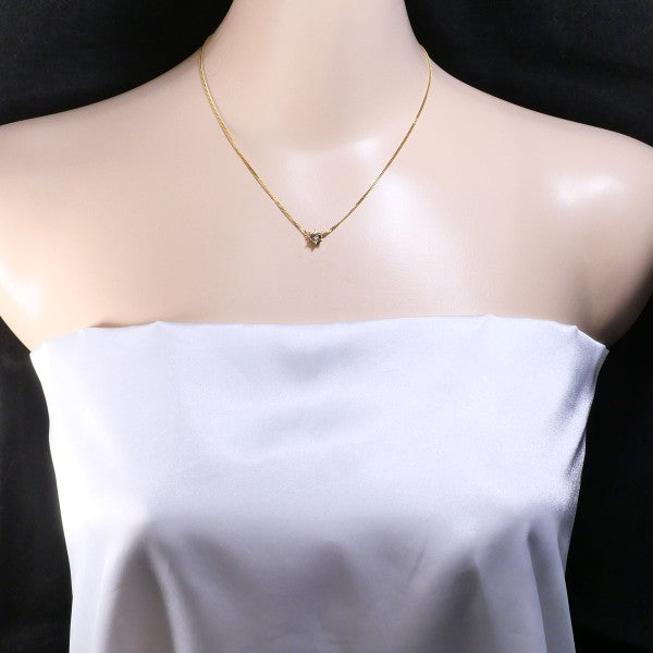 18K Yellow Gold Brown Diamond Pendant Necklace for Women - Elegant Jewelry Gift for Birthday, Anniversary & Special Occasions
