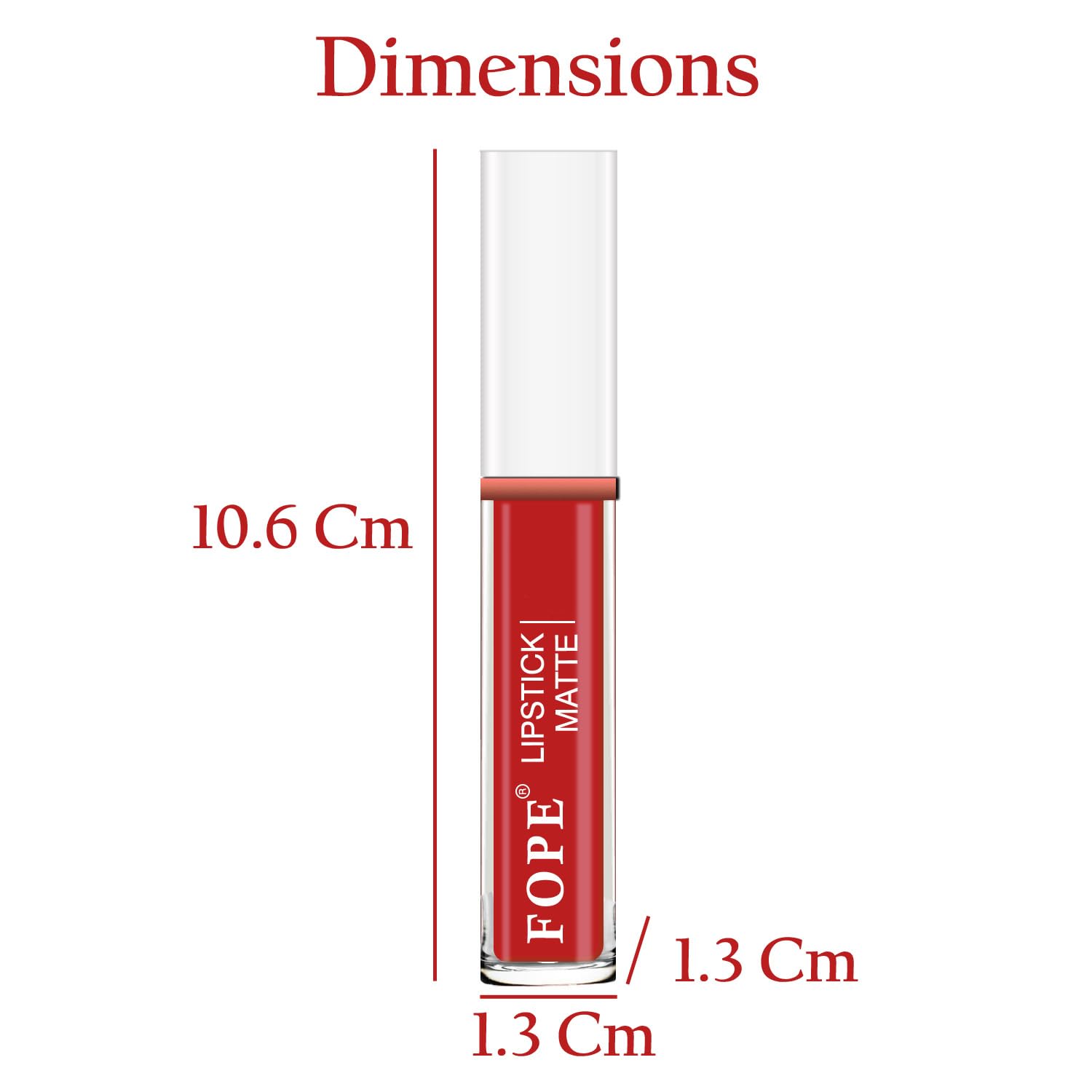 FOPE Lip It Up Liquid Matte Lipstick Set - Smudge Proof & Waterproof Long Lasting Lipstick Combo #FL035 | Perfect for Parties, Date Night & Everyday Wear