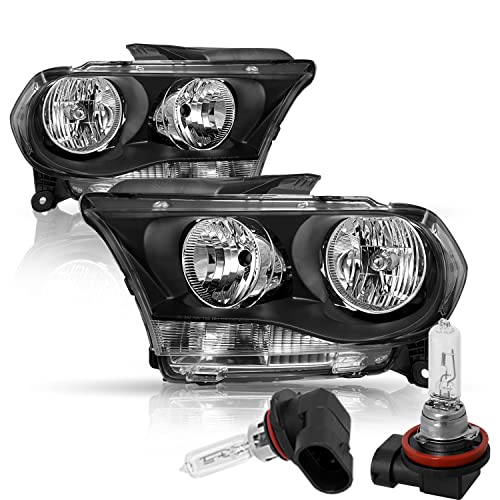 Black Housing with Clear Reflector