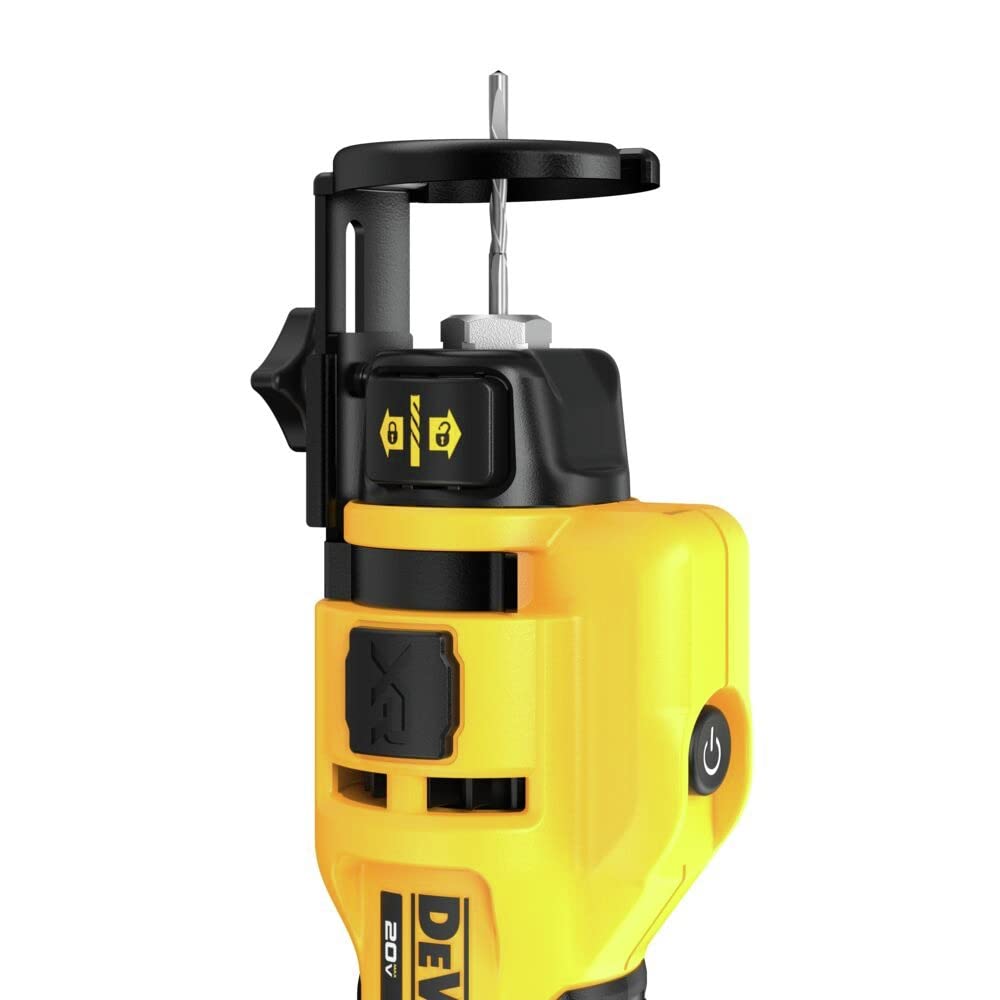 DEWALT DCE555B 20V MAX* XR Brushless Drywall Cut-Out Tool (Tool Only) - Perfect for Drywall Installation, Renovation & Electrical Work