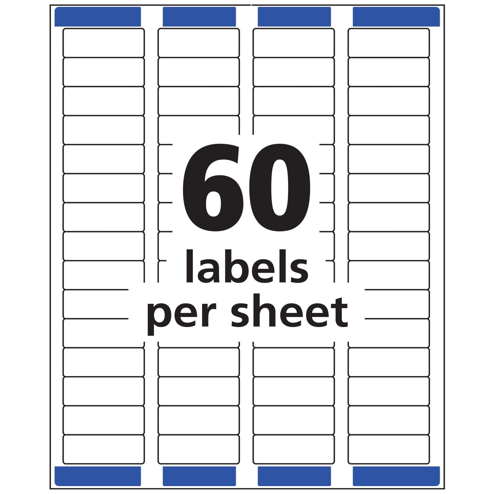 Avery Address Labels for Laser & Inkjet Printers - 1.5