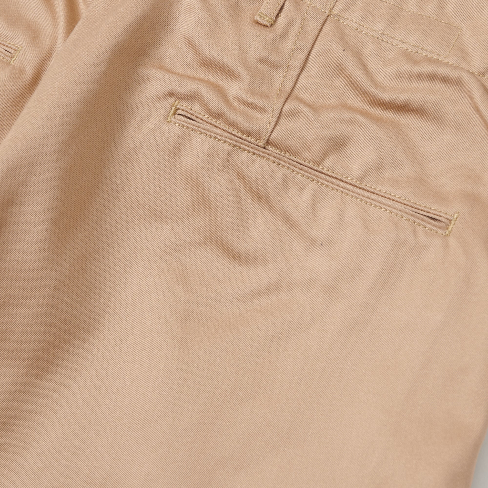 Buzz Rickson's Original Spec. Beige Chino Shorts - Classic Casual Wear for Summer Outings & Beach Vacations