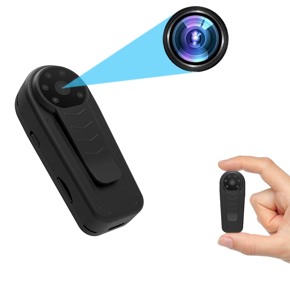 Mini Wireless WiFi IP Camera - Portable Super Small Home Security Camera with Remote View & P2P | Indoor/Outdoor Baby Monitor, Pet Camera, Nanny Cam