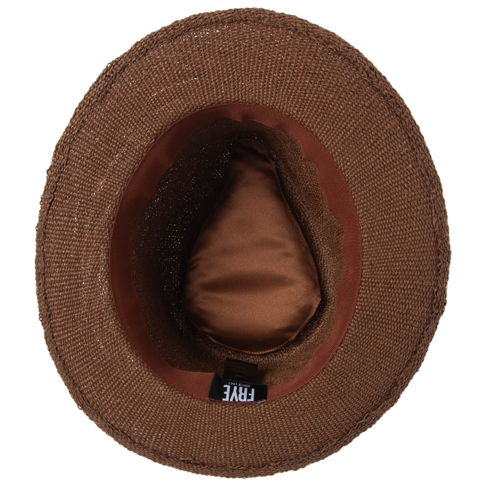 FRYE Frank Fedora Hat for Men & Women - Classic Wool Fedora with Leather Band - Stylish & Durable for Outdoor, Travel & Formal Events