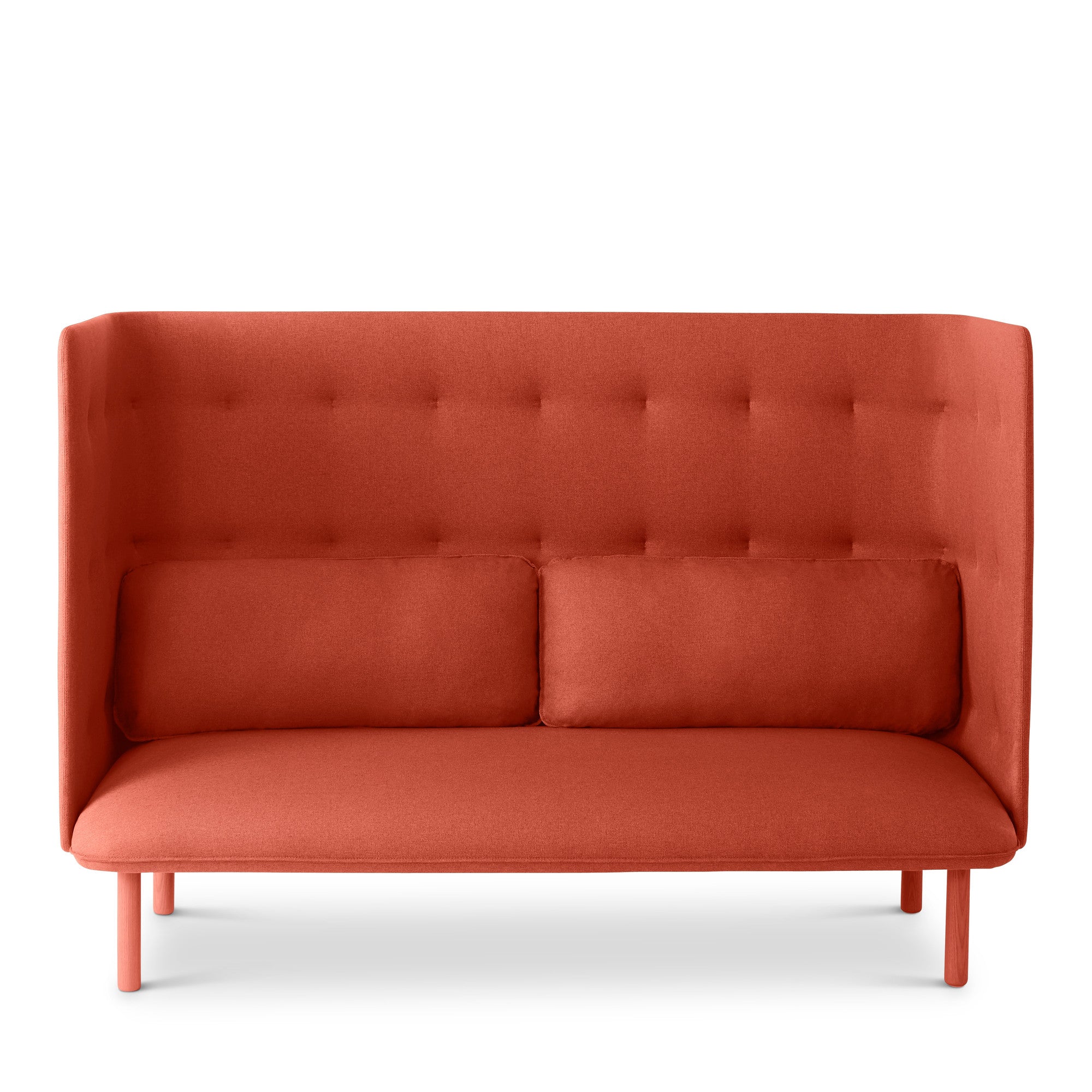 QT Privacy Lounge Sofa - Modern Comfortable Sectional Couch for Living Room, Bedroom, or Office - Perfect for Relaxing, Entertaining, and Small Space Living