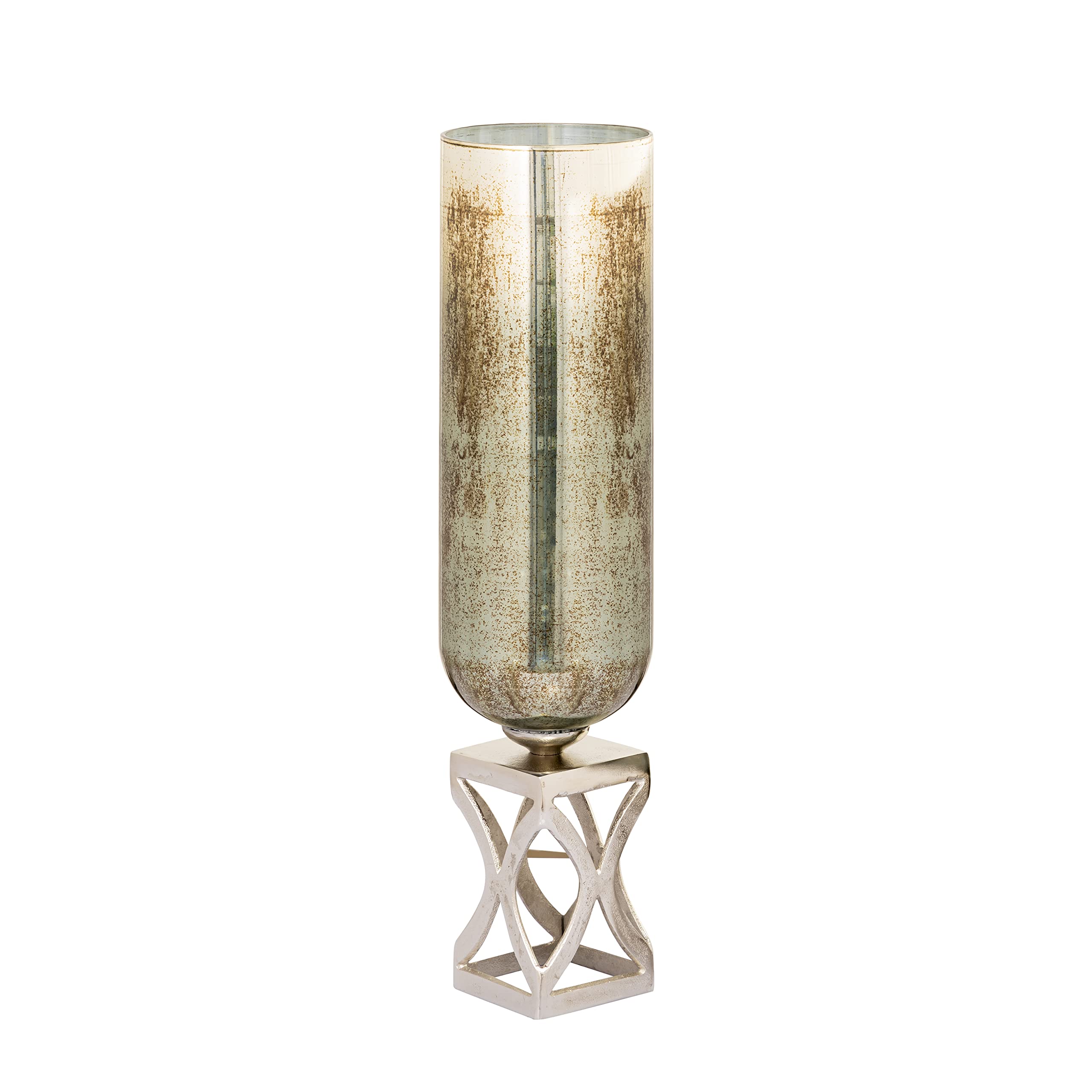 Elk Home H0807-8730 Large Opal Glass Vase - Elegant Home Decor for Living Room, Dining Table, Wedding Centerpiece & Gift Idea
