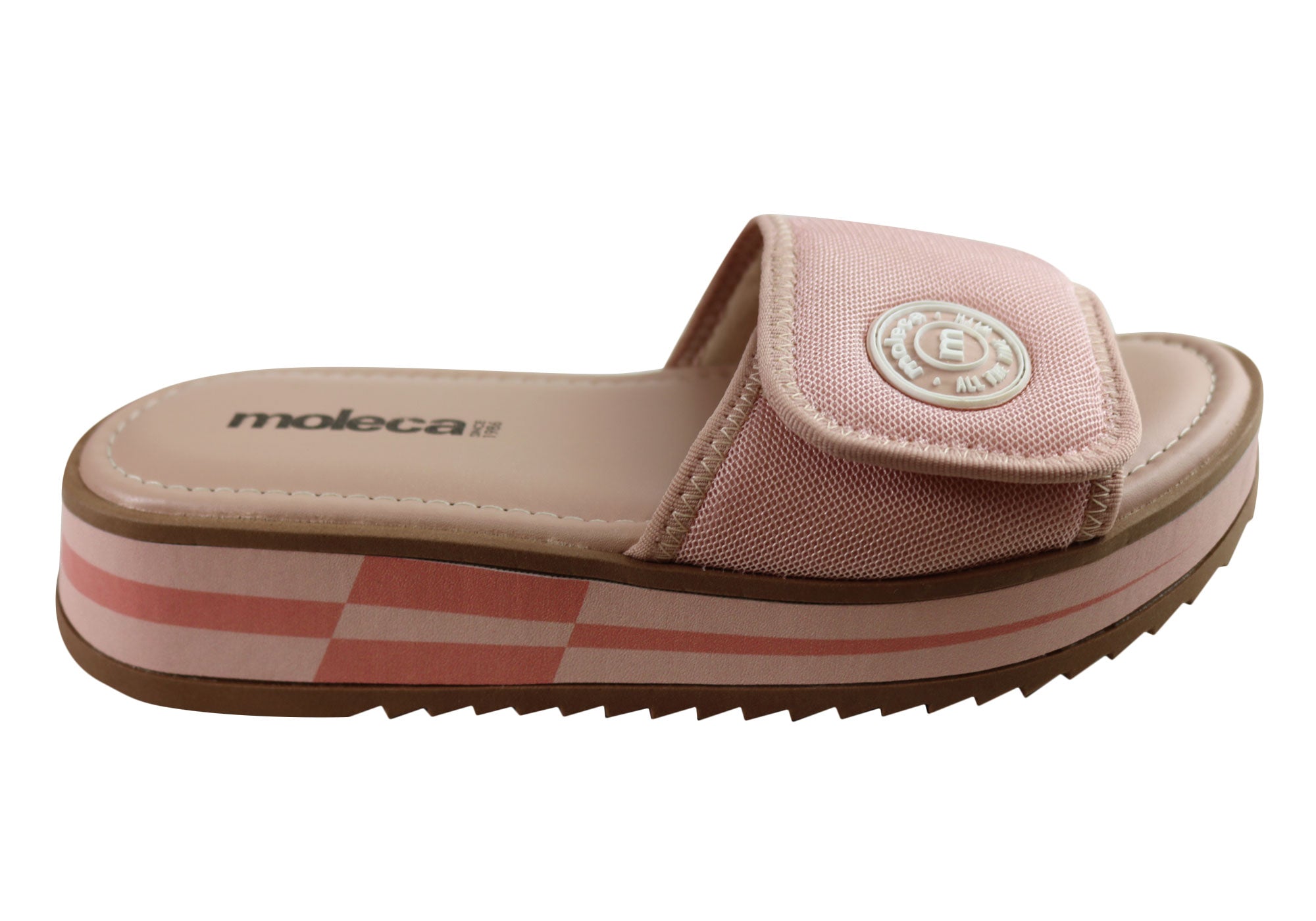 Moleca Kamero Women's Comfortable Slides Sandals - Brazilian Made Summer Beach Sandals for Casual Wear, Poolside, and Vacation
