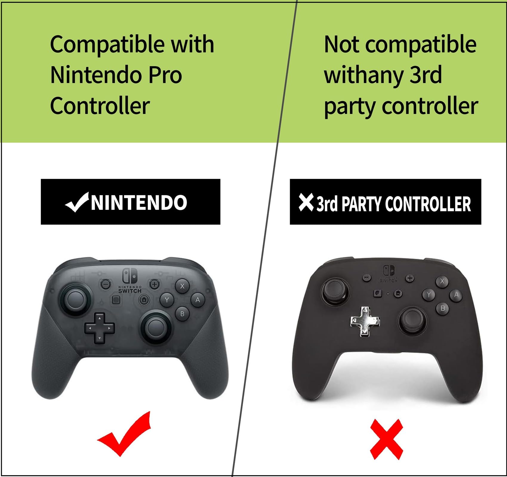 NBCP Magnetic Phone Mount for Nintendo Switch Controller - Universal Gaming Phone Holder with MagSafe, Compatible with Switch & Switch Lite Pro - Perfect for Hands-Free Gaming & Streaming