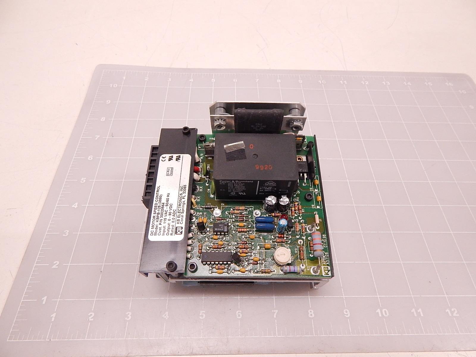KB Electronics KBPB-125 DC Motor Reversing Speed Controller - Adjustable PWM Control for Industrial Automation, Robotics & DIY Projects