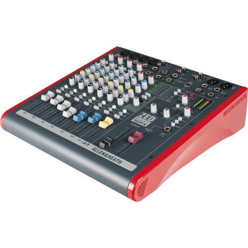 Allen & Heath ZED6010FX 6-Channel Audio Mixer with Built-In Digital Effects & USB Connectivity - Perfect for Live Performances, Studio Recording & Podcasting