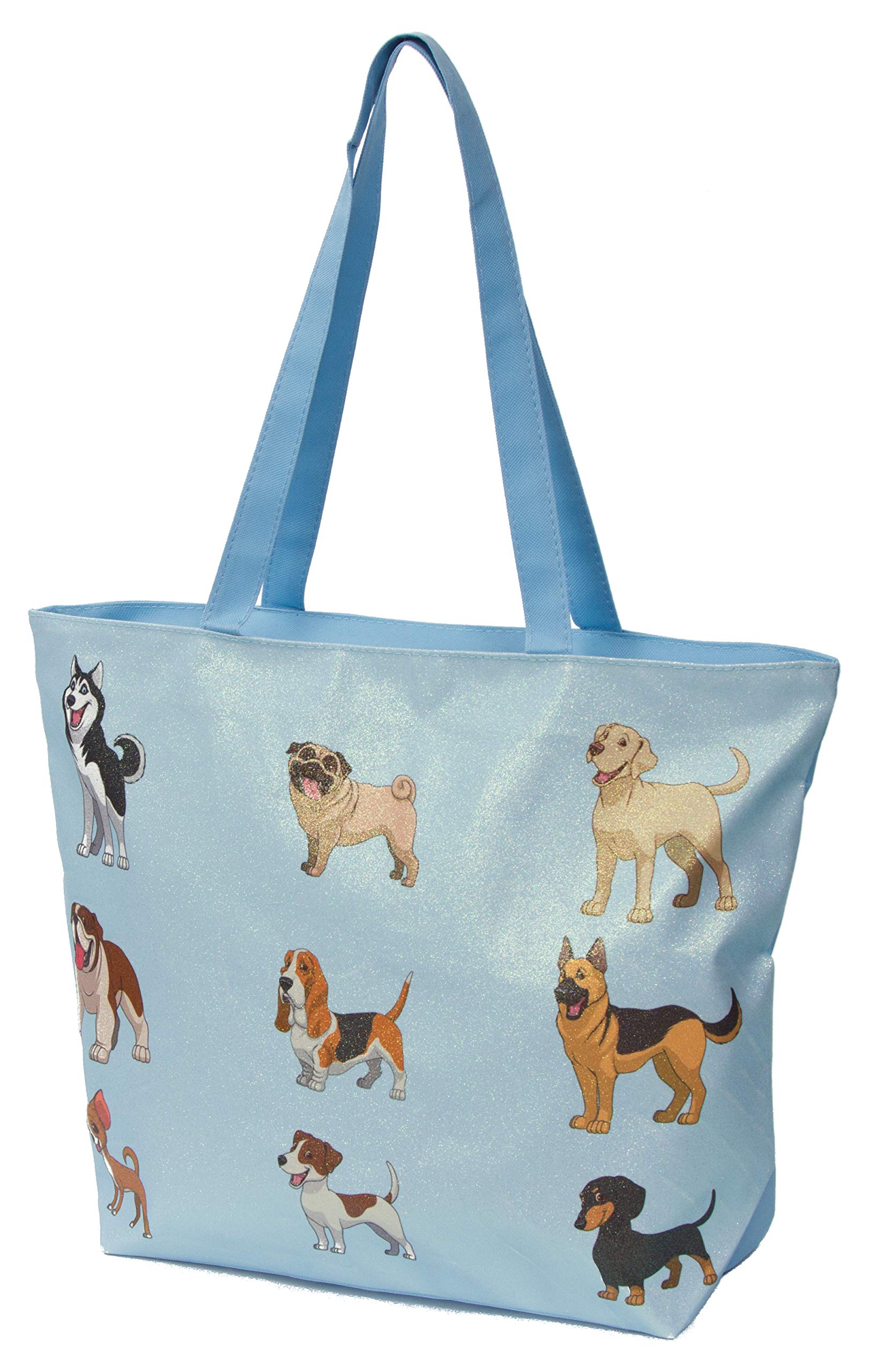 Stylish Waterproof Tote Bag for Women - Large Durable Beach Bag with Zipper, Perfect for Travel, Shopping & Gym | Trendy Carryall for Vacation, Work & Daily Use