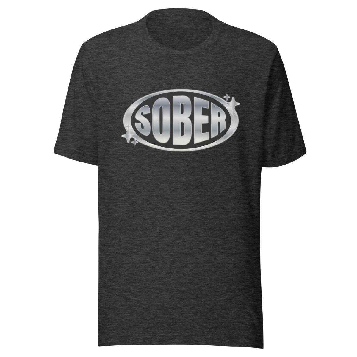 Sober and Shining Unisex T-Shirt - Comfortable Cotton Casual Tee for Men & Women - Perfect for Everyday Wear, Parties, and Social Events