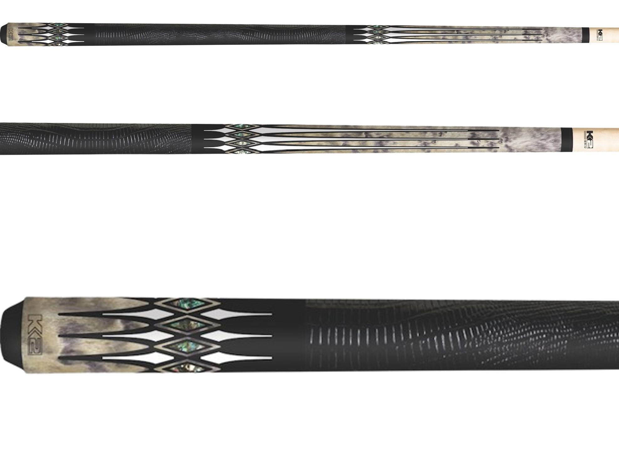 K2 KL192 Low Deflection Pool Cue Stick - Professional Billiard Accessory for Precision Shots | Perfect for Tournament Play & Home Game Rooms