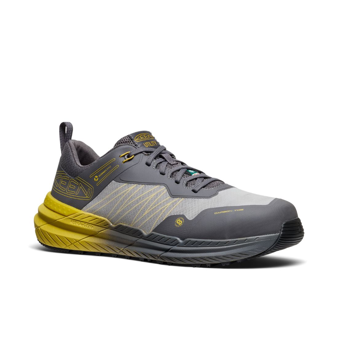 Keen Speedworks Men's Composite Toe Athletic Work Shoes - Lightweight Safety Footwear for Construction & Warehouse - OSHA Approved for Workplace Protection