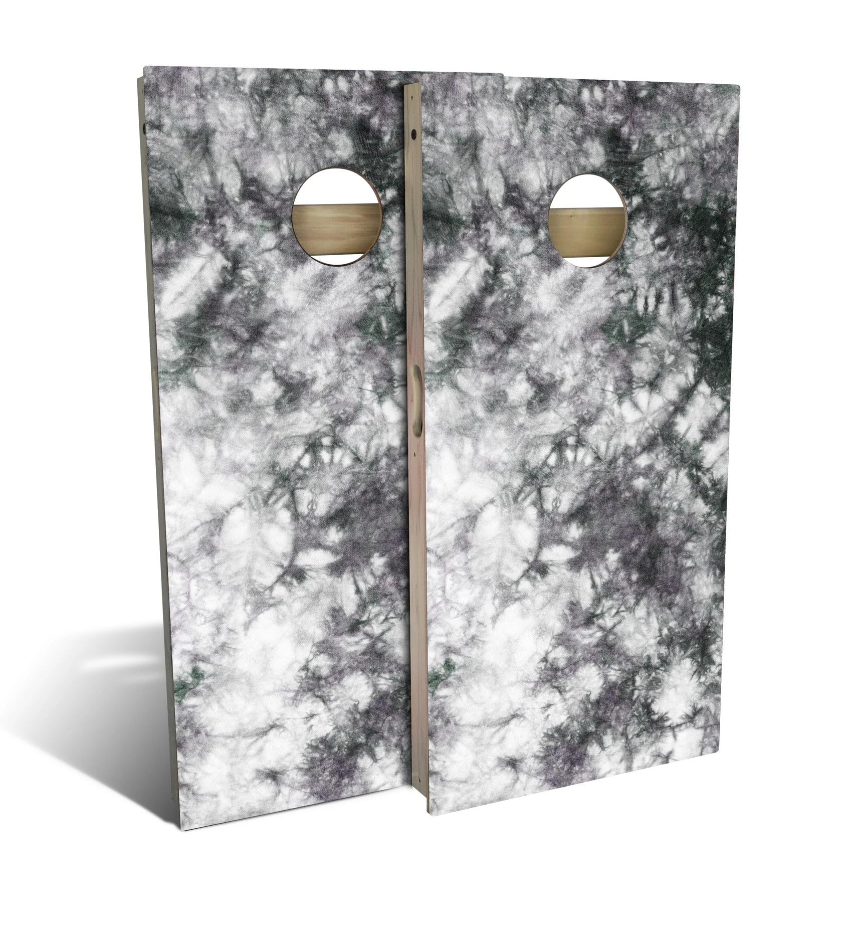 Premium Black & White Cornhole Game Set - 2 Boards & 8 Bean Bags - Custom Size Options with Accessories - Perfect for Backyard Parties, Tailgating & Outdoor Events