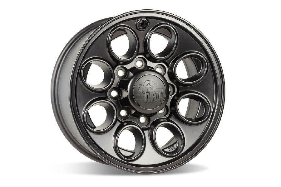 AEV Katla 17x10 Wheels for Dodge RAM 2500/3500 - 8x6.5 Bolt Pattern - Matte Onyx Black Finish - Off-Road & Truck Customization Upgrade