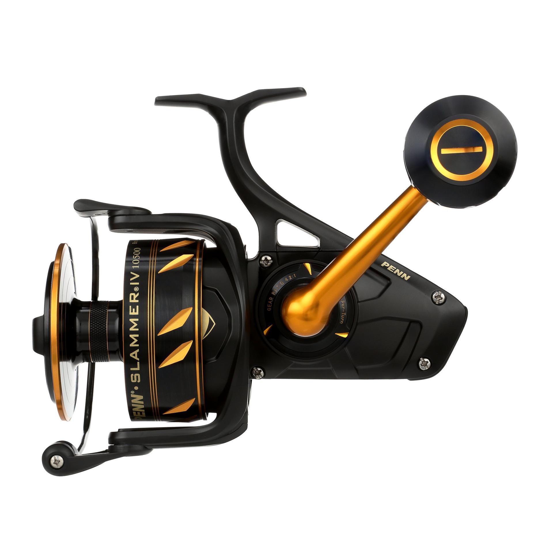 Slammer® IV Bailess Spinning Reel - Saltwater Fishing Reel for Surf, Pier & Offshore Angling | Smooth Drag System | Corrosion-Resistant Design