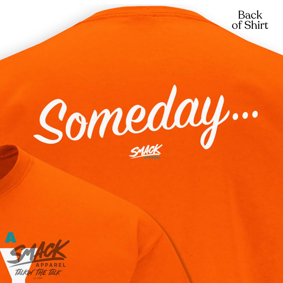 Vintage Miami Football Fans T-Shirt - 'Someday I Wanna Party Like It's 1973' Orange Tee (S-5X) - Perfect for Game Day, Tailgating & 70s Theme Parties