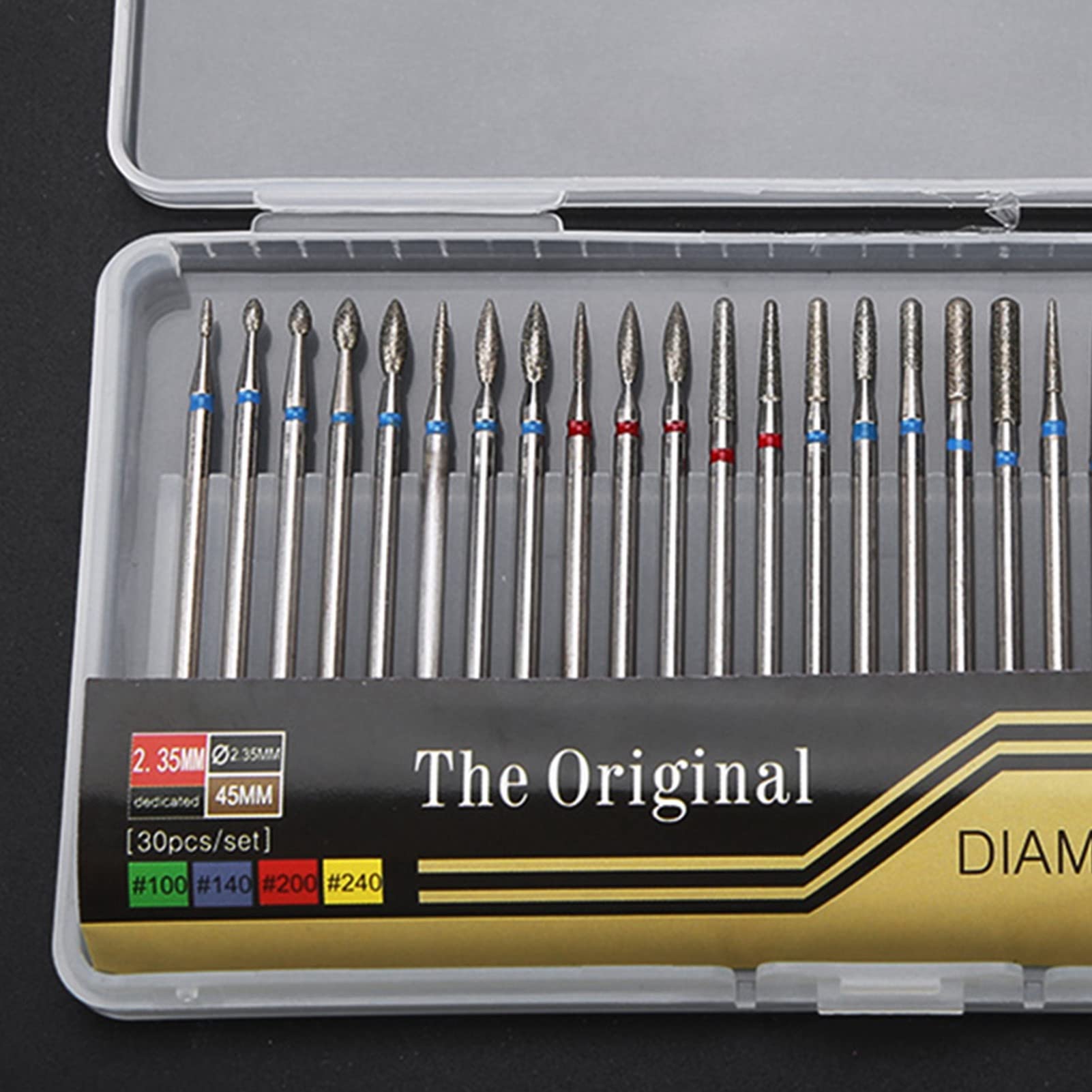 Professional Electric Nail Drill Kit - Portable Efile Manicure Pedicure Set with Carbide Cuticle Remover Bits & Ceramic Nail Files for Acrylic/Gel Nails | Home Salon & Professional Use | Perfect for DIY Nail Care, Beauty Salons & Mobile Nail Technicians