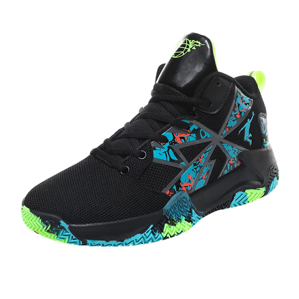 Men's Basketball Sneakers - Lightweight Comfortable Walking & Work Shoes for Casual Wear - Perfect for Sports, Gym, and Everyday Use